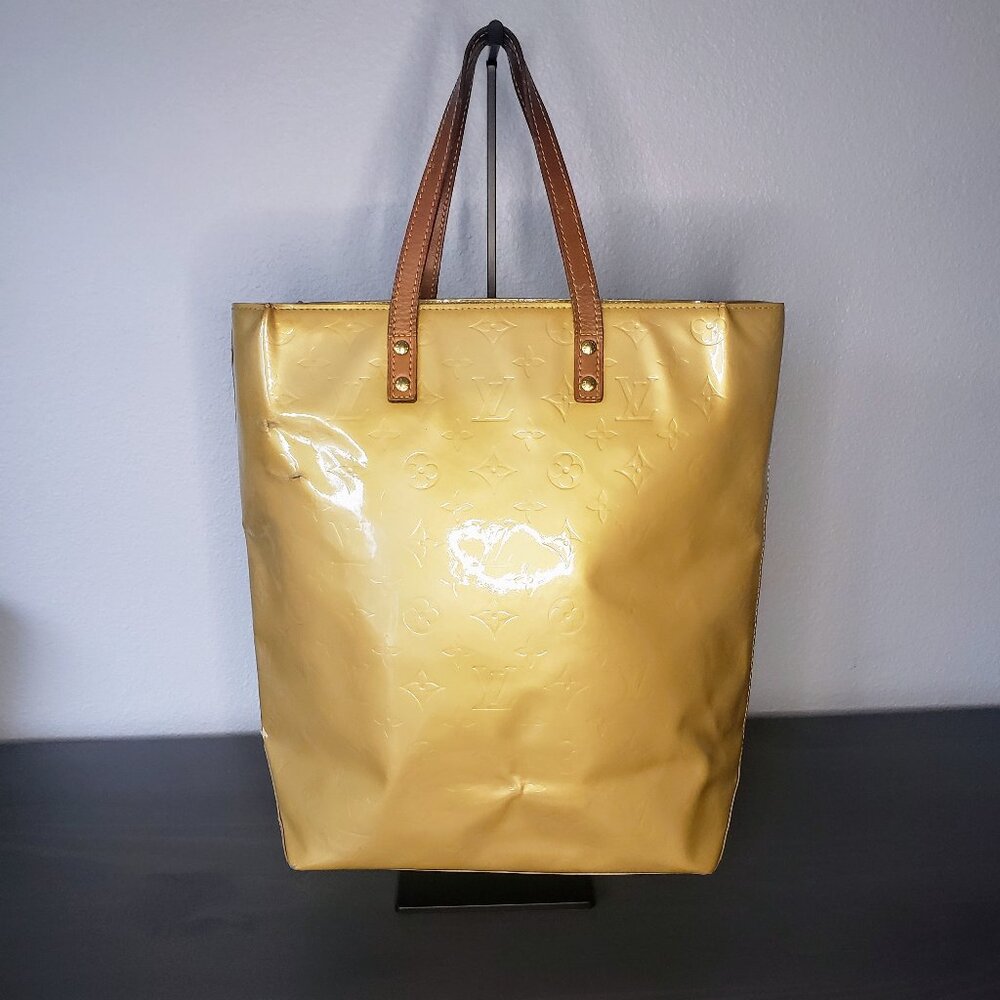 Louis Vuitton Reade Tote - Vintage Butter Cream Vernis Leather - PROJECT BAG